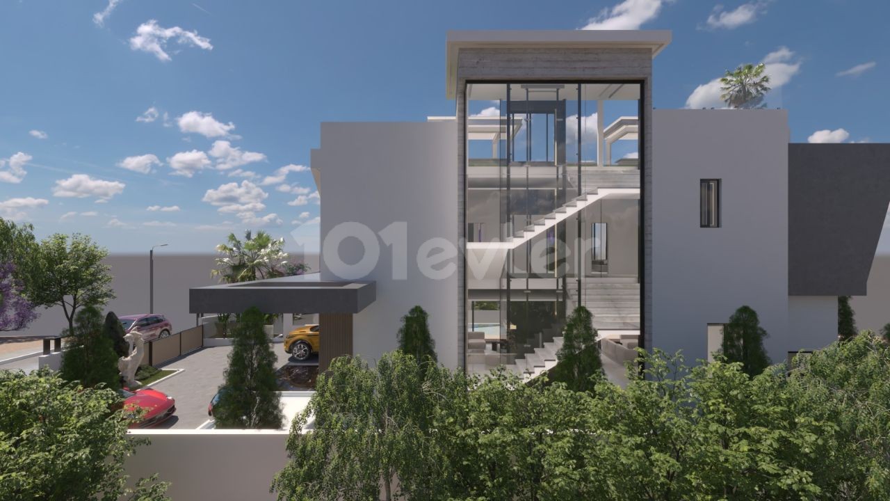 Ultra Luxury 4+1 Villas for Sale in Kyrenia Center