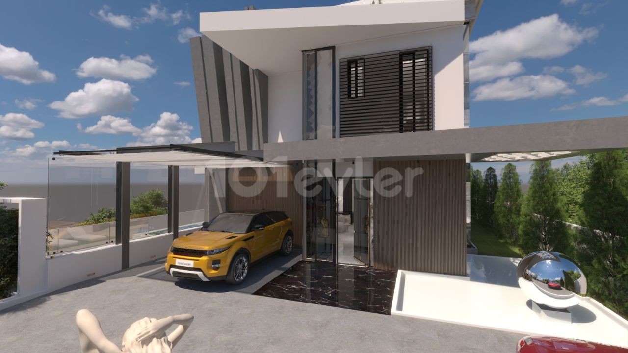 Ultra Luxury 4+1 Villas for Sale in Kyrenia Center