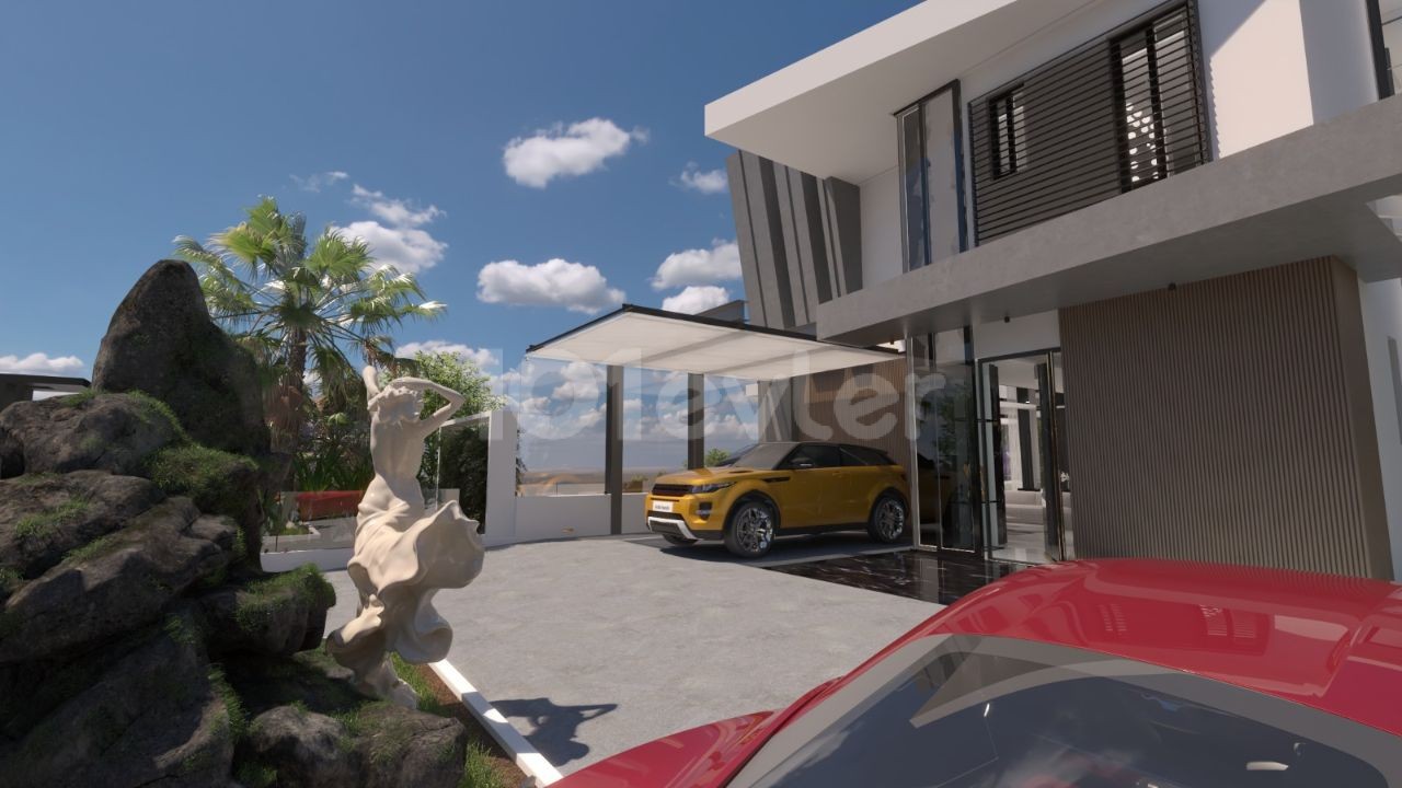 Ultra Luxury 4+1 Villas for Sale in Kyrenia Center