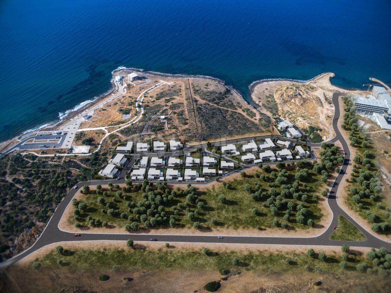 4+1 Wunderschöne Villen mit Meerblick in Catalkoy, Kyrenia