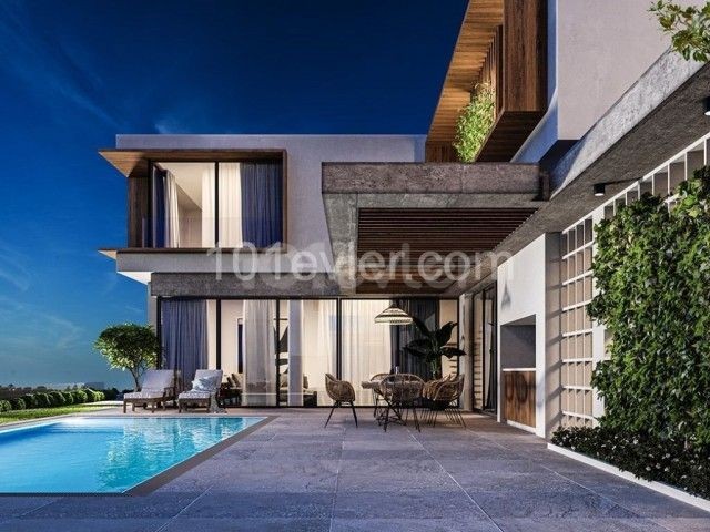 LUXURY VILLA FOR SALE FROM THE PROJECT IN BELLAPAIS, KYRENIA