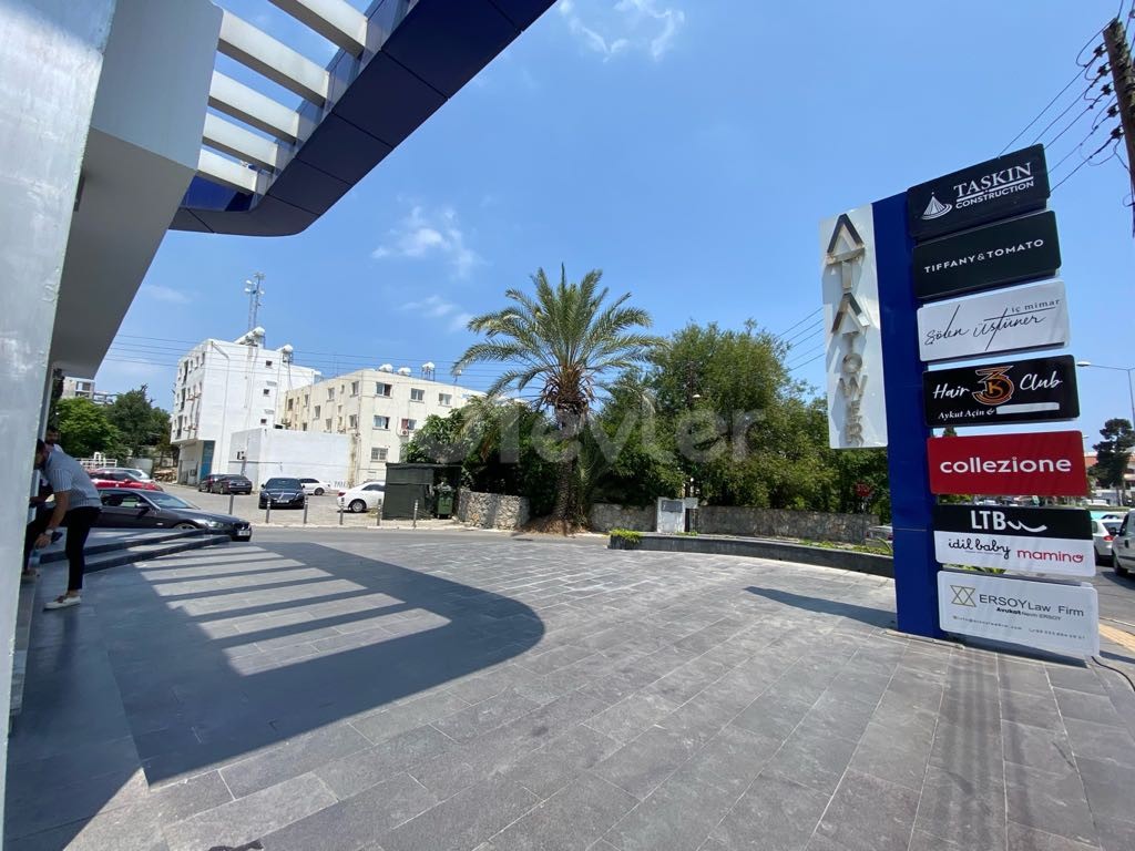 KYRENIA CENTRAL ATA TOWER, GROUND FLOOR SHOP / OFFICE WITH 2 FACADES ON THE MAIN STREET ** 