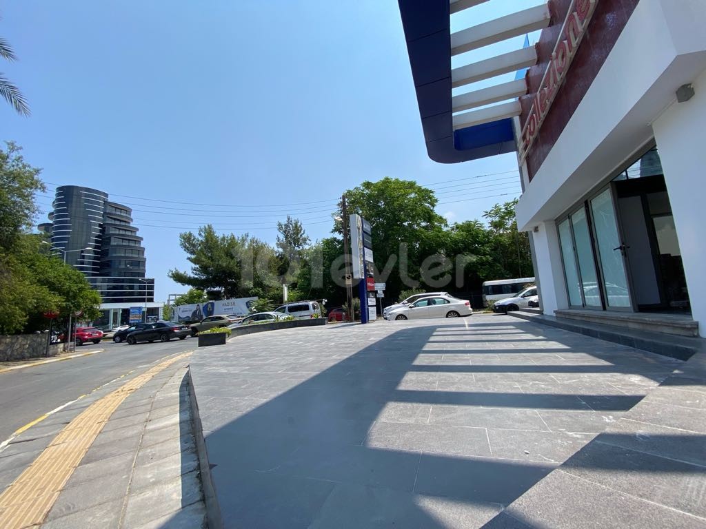 KYRENIA CENTRAL ATA TOWER, GROUND FLOOR SHOP / OFFICE WITH 2 FACADES ON THE MAIN STREET ** 