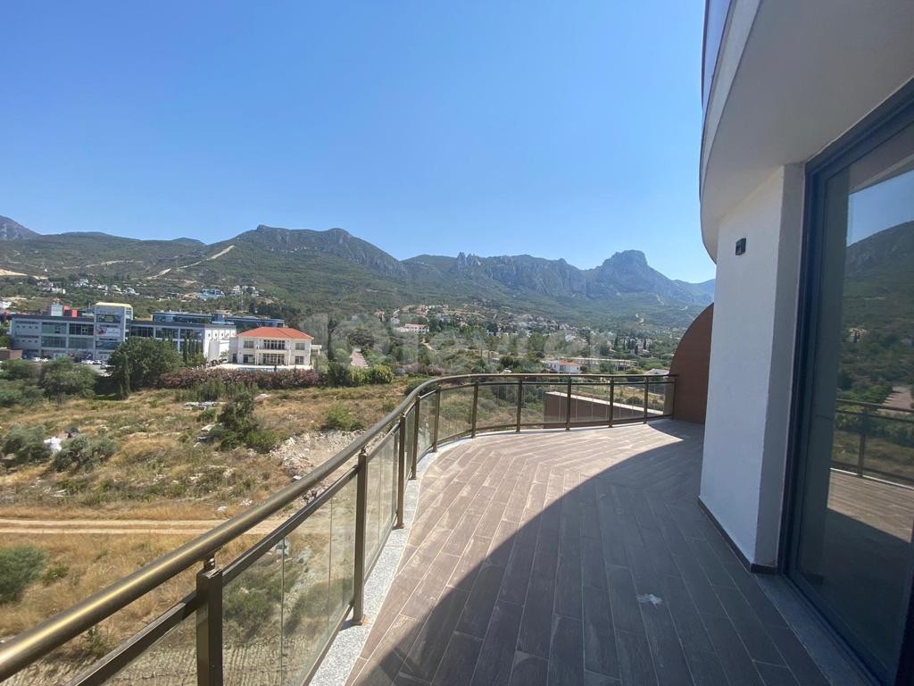 3+1 FULLY FURNISHED 110m2 VIEW APARTMENT FOR RENT IN THE MOST LUXURIOUS BUILDING IN KYRENIA CENTRAL ** 