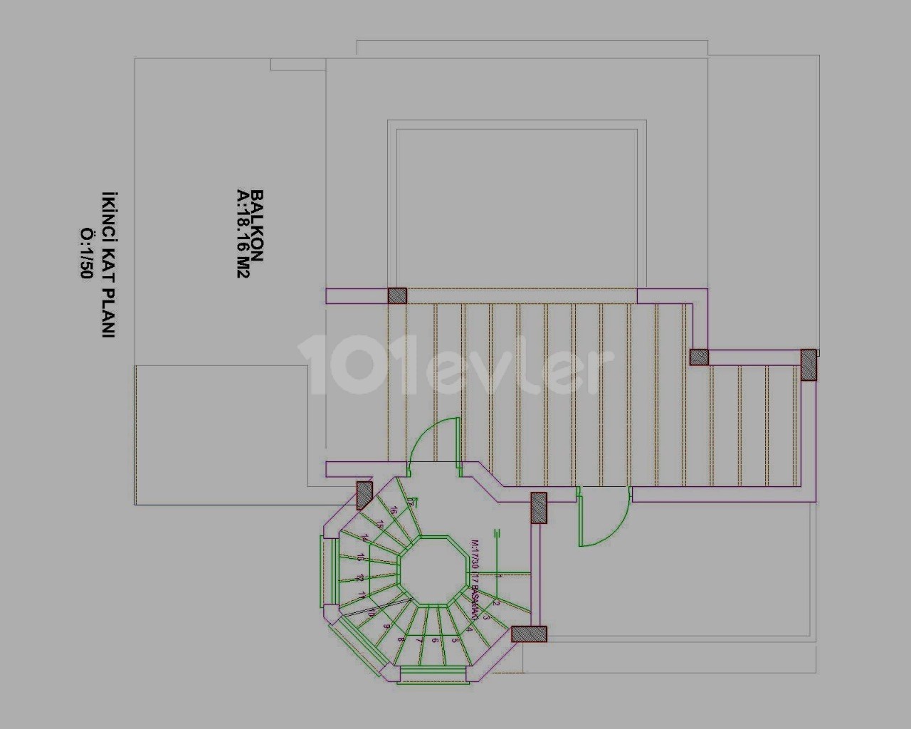 ALSANCAK SEHR GERÄUMIG UND SEHR GERÄUMIG 3 + 1 VILLA MIT EIGENEM GROßEN GARTEN UND GROßEN PARKPLATZ MIT MEERBLICK ** 