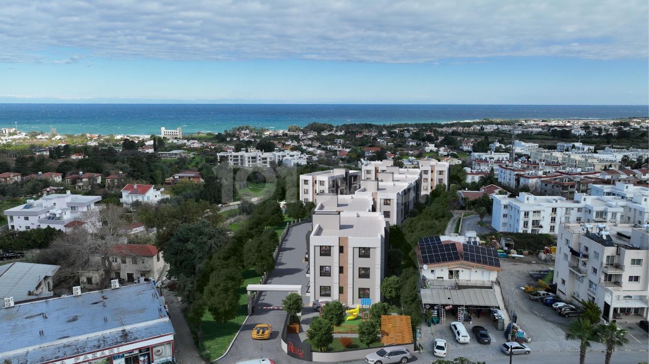 1+1/2+1/3+1 LUXURIOUS AND PEACEFUL FLATS WITH SEA VIEW IN KYRENIA LAPTA