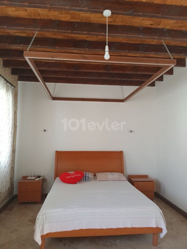 4+1 STONE HOUSE FOR SALE IN KARŞIYAKA, KYRENIA