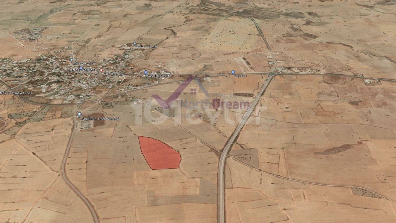 Residential Zoned Plot For Sale in Geçitkale, Famagusta