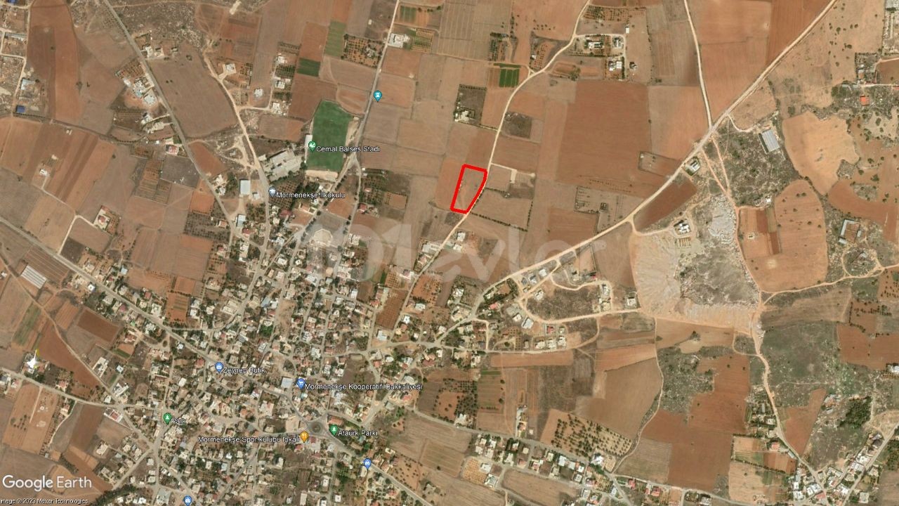 LAND FOR SALE IN MORMENEKSE, GAZİMAĞUSA