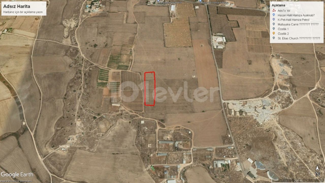 Residential Zoned Plot For Sale in Mutluyaka, Famagusta