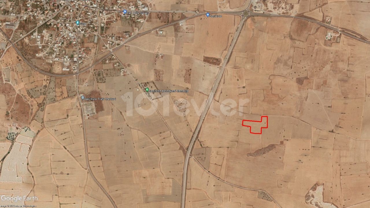 Residential Zoned Plot For Sale in Geçitkale, Famagusta