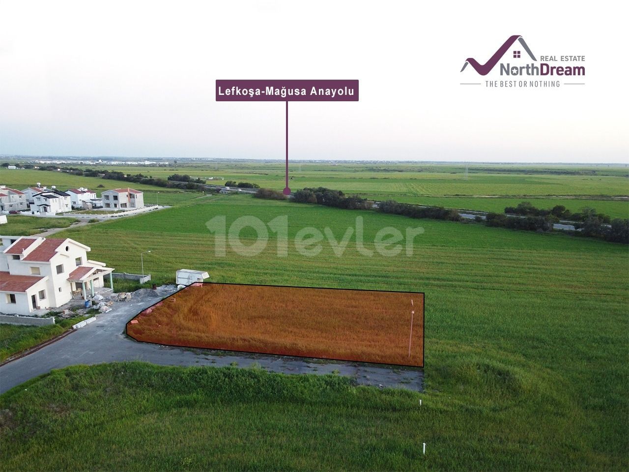 793 m² Land Suitable for Villa Construction in Famagusta Tuzla Region