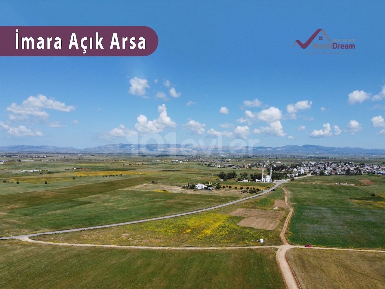 LAND FOR SALE BETWEEN MORMENEKŞE-MUTLUYAKA IN FAMAGUSTA