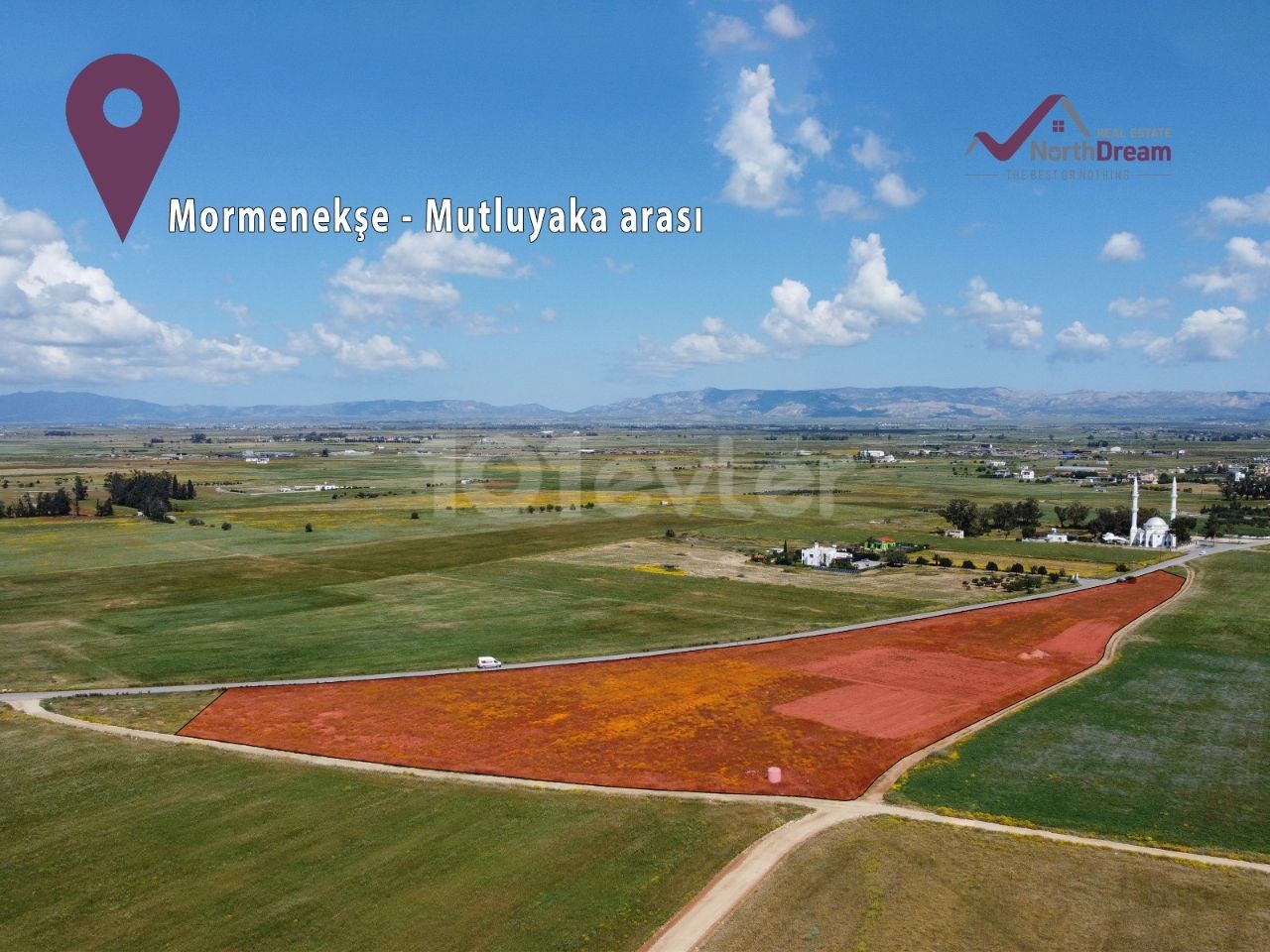 LAND FOR SALE BETWEEN MORMENEKŞE-MUTLUYAKA IN FAMAGUSTA