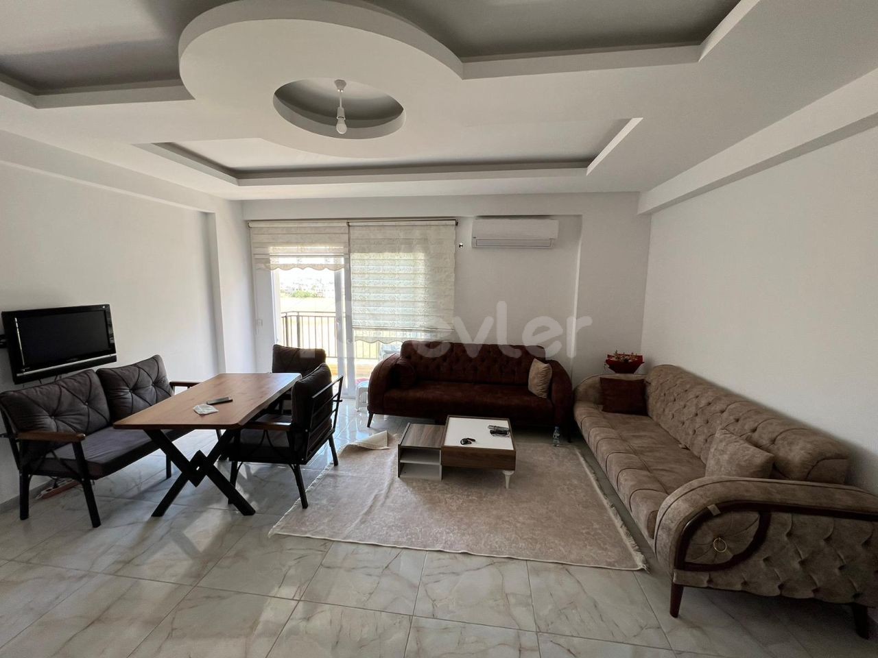 İSKELE LONG BEACH FULLY FURNISHED 2+1 FLAT FOR MONTHLY RENT