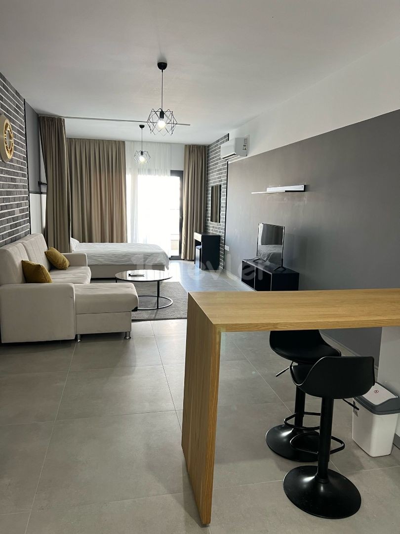 FURNISHED 1+0 STUDIO FOR RENT IN İSKELE CEASAR