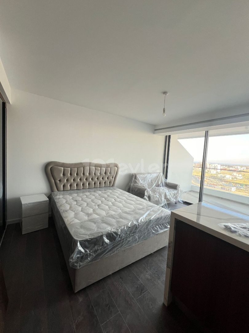 FURNISHED 1+0 STUDIO FOR RENT IN İSKELE LONG BEACH