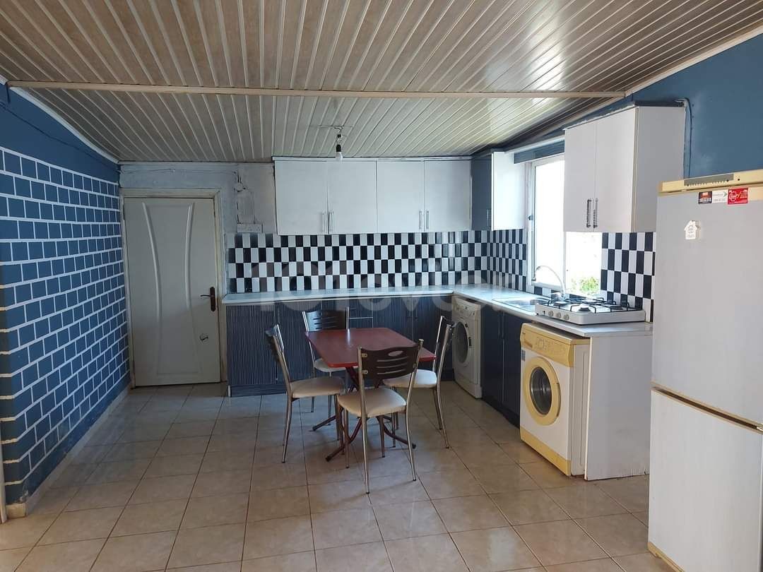 FAMAGUSTA MARAŞ FURNISHED 1+1 UTILITY HOUSE FOR RENT WITH 3 MONTHLY PAYMENT