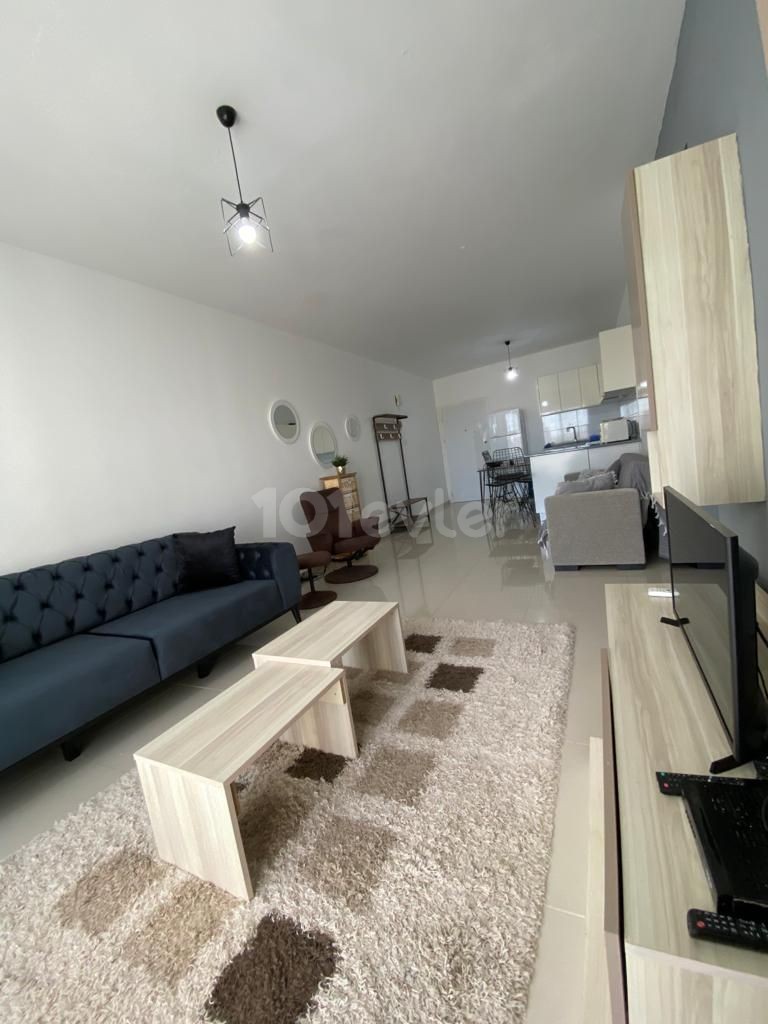 FURNISHED 1+1 FLAT FOR RENT IN ISKELE CESAR ALEXIUS WITH 3 MONTHS PAYMENT