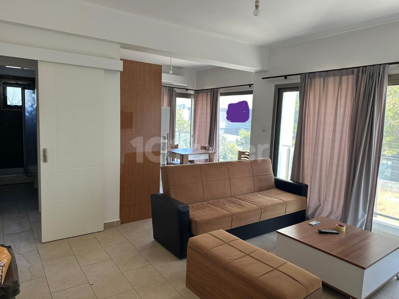 GAZİMAĞUSA SAKARYA SATILIK EŞYALI 1+1  DAİRE 