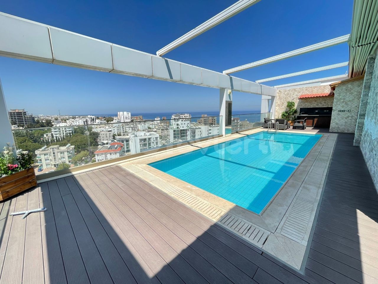 Ultra lux full a-z furnished penthouse with private pool with 2+1 en-suite bathroom with sea and mountain views ** 