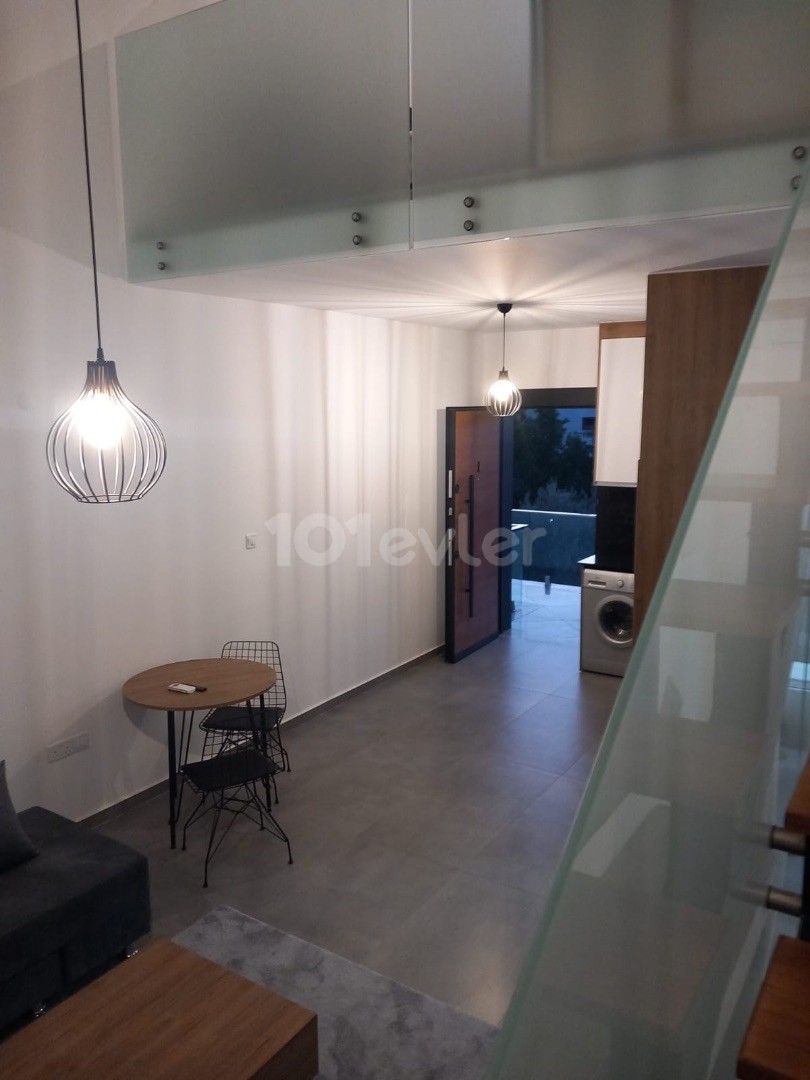 1+1 loft for rent in Boğaz, Iskele