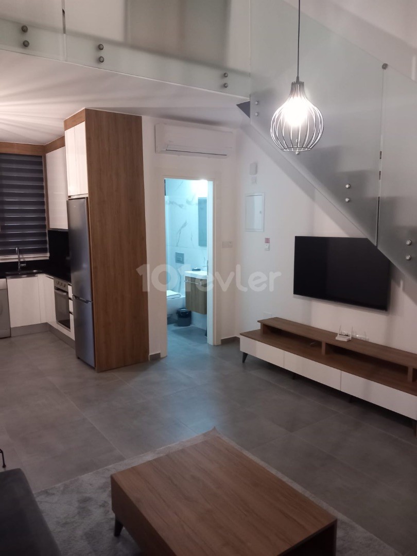 1+1 loft for rent in Boğaz, Iskele