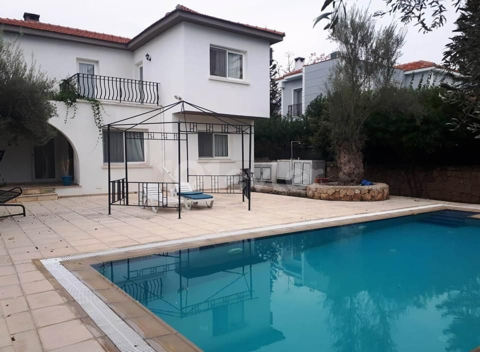 3+1 Villa for Rent with Pool Ozankoy