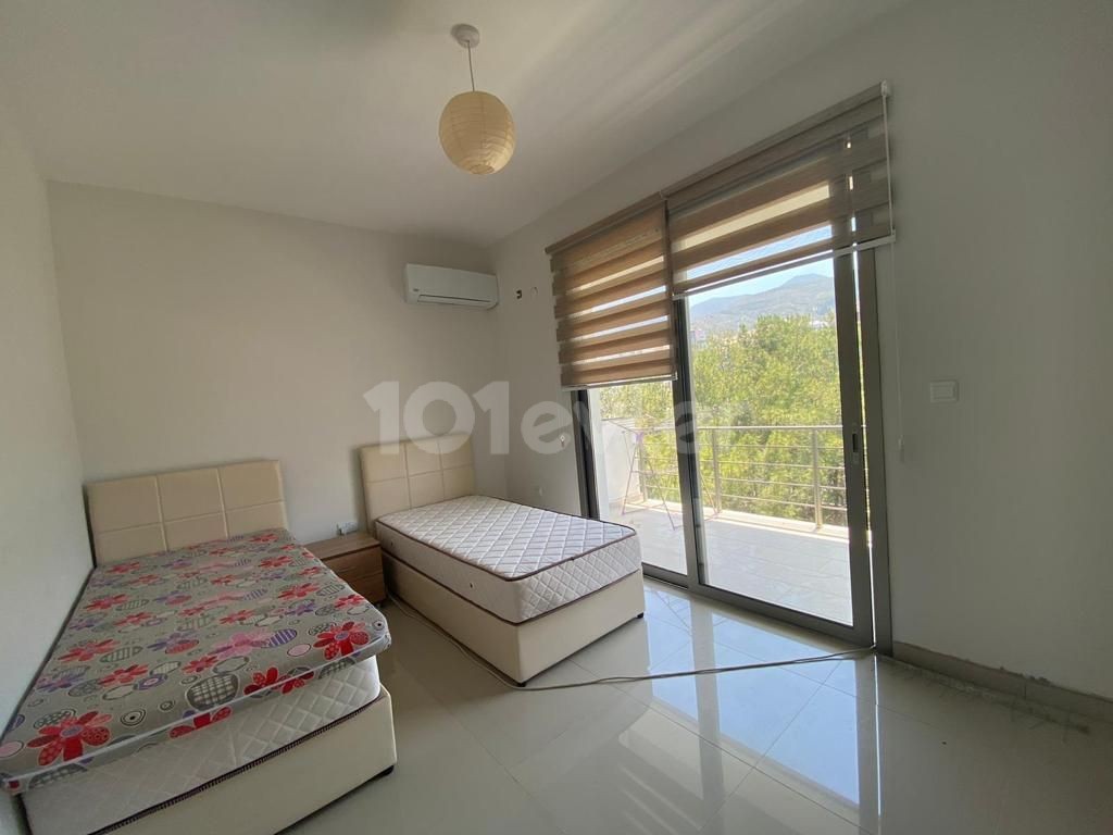 3+1 Penthouse Flat for Rent Kyrenia Center