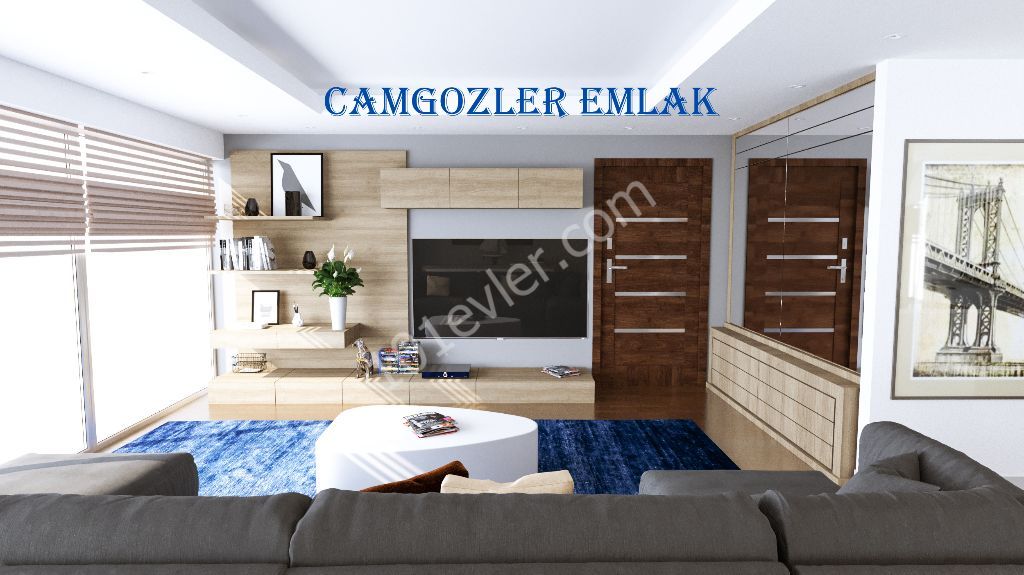 3 + 1 Apartments of Turkish origin along the creek Starting from 130 m2 and up to 167 m2 apartment options ** 