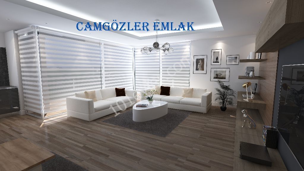 3 + 1 Apartments of Turkish origin along the creek Starting from 130 m2 and up to 167 m2 apartment options ** 