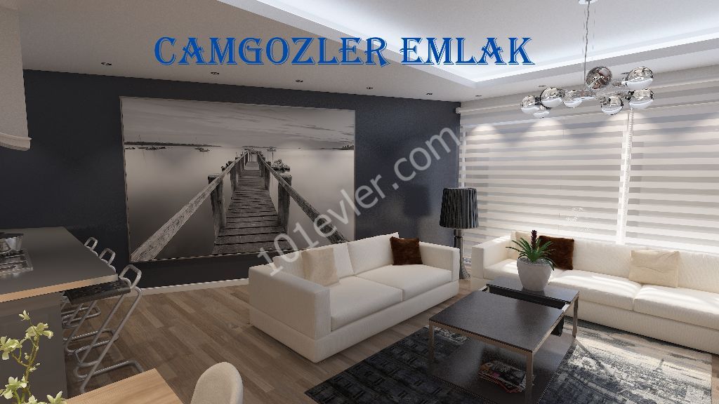3 + 1 Apartments of Turkish origin along the creek Starting from 130 m2 and up to 167 m2 apartment options ** 