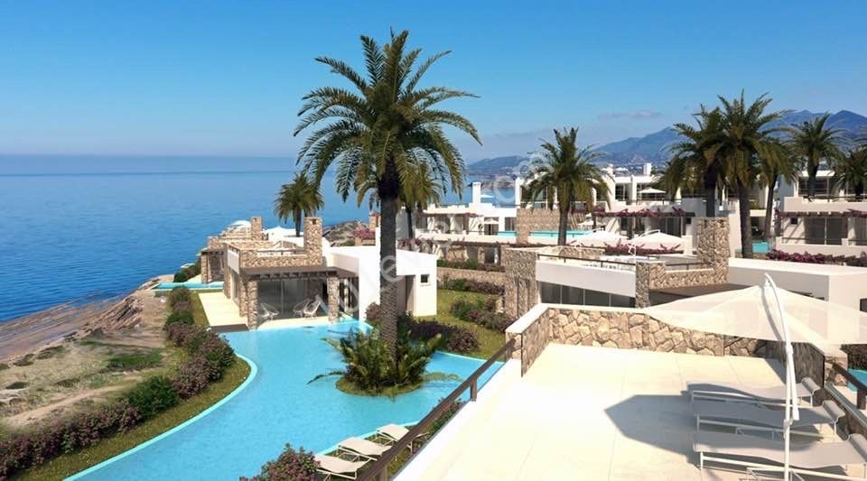 Apartment 2 BED with Private garden ,Location - Esentepe sea front view