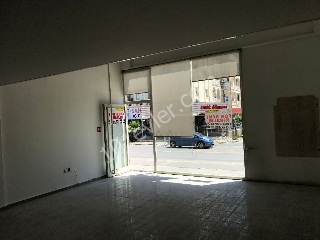 Lefkoşa Metropol yolu Kiralık dükkan