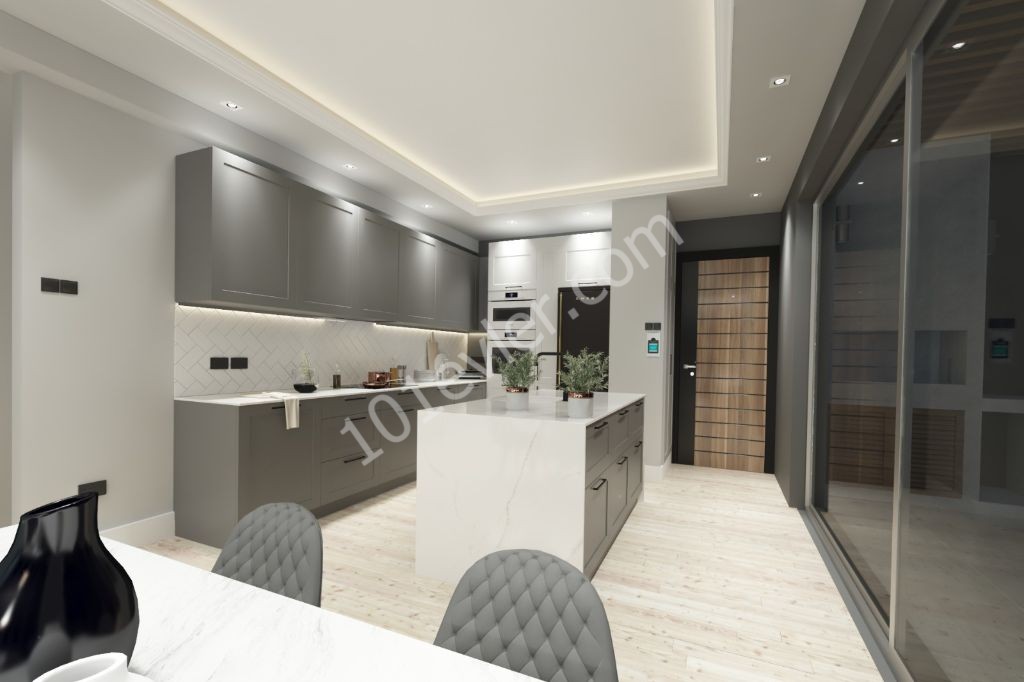 Penthouse For Sale in Küçük Kaymaklı, Nicosia