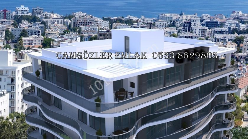 Center of Girne apartment with sea view ( 1 + 1 )   Центр Гирне апартаменты с видом на море ( 1 + 1 )