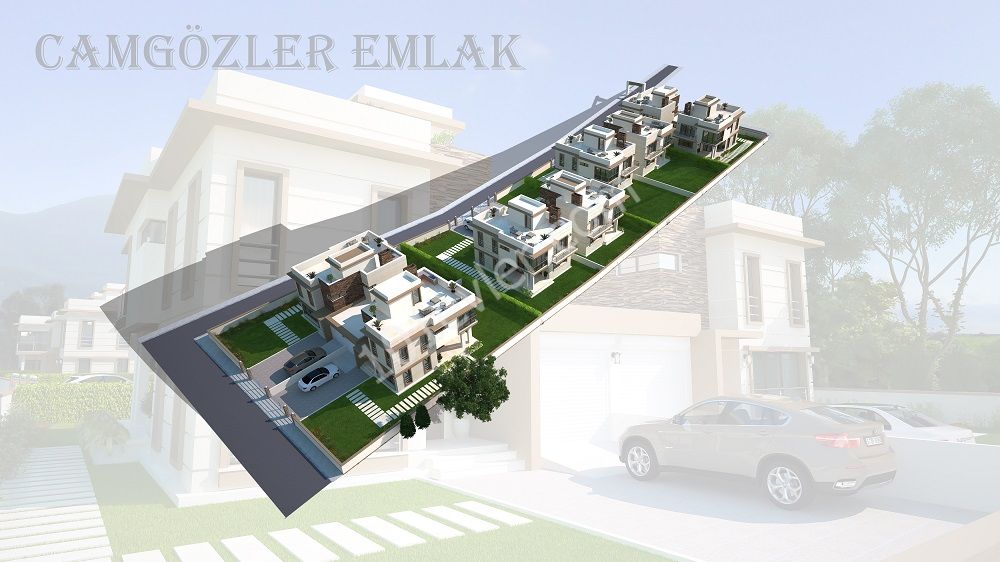 Girne Zeytinlik Duplex Lux villa                      Гирне Зейтинлик вилла дуплекс продажа