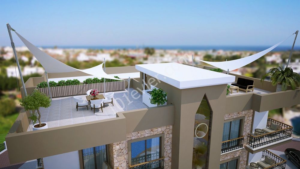 Girne Alsancak apartment for sale ( 2 + 1 )        Гирне Алсанджак апартаменты ( 2 + 1 ) продажа 