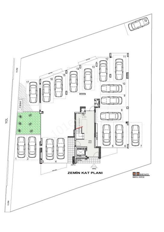 Center of Girne Penthouse 3+1       Центр Гирне апартаменты ( 3+1)