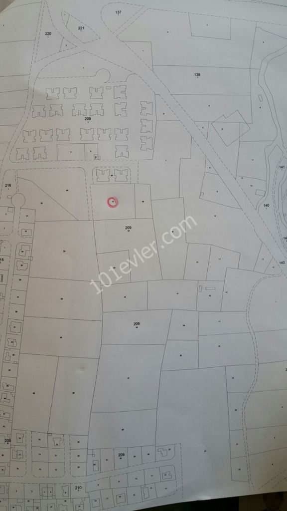 Residential Zoned Plot For Sale in Haspolat, Nicosia