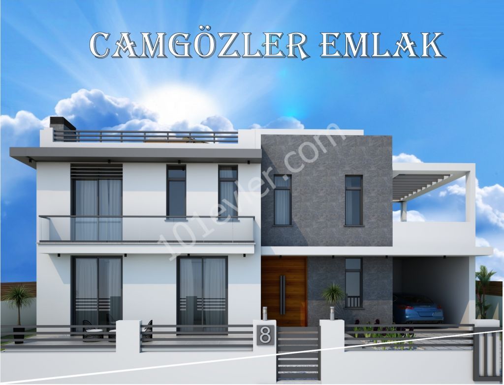 Girne Alsancak 3+1 Villa Yüzme Havuzlu Deniz Manzaralı