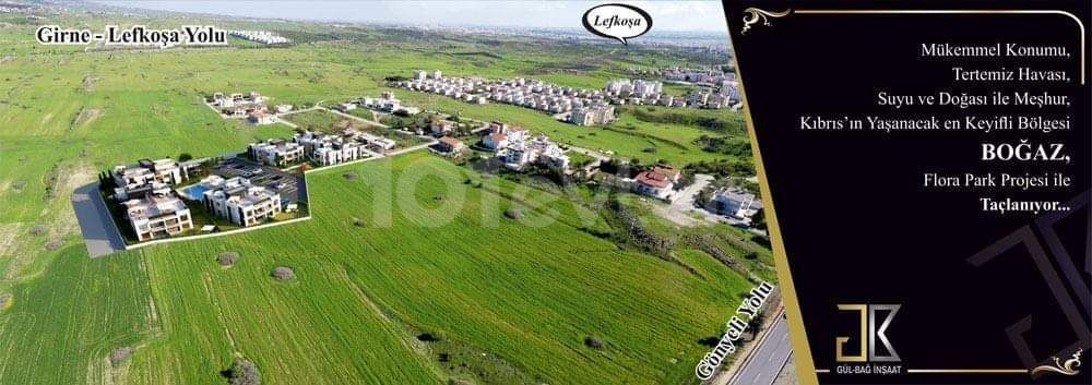 Girne Boğaz'da Şubatta teslim 0 daireler