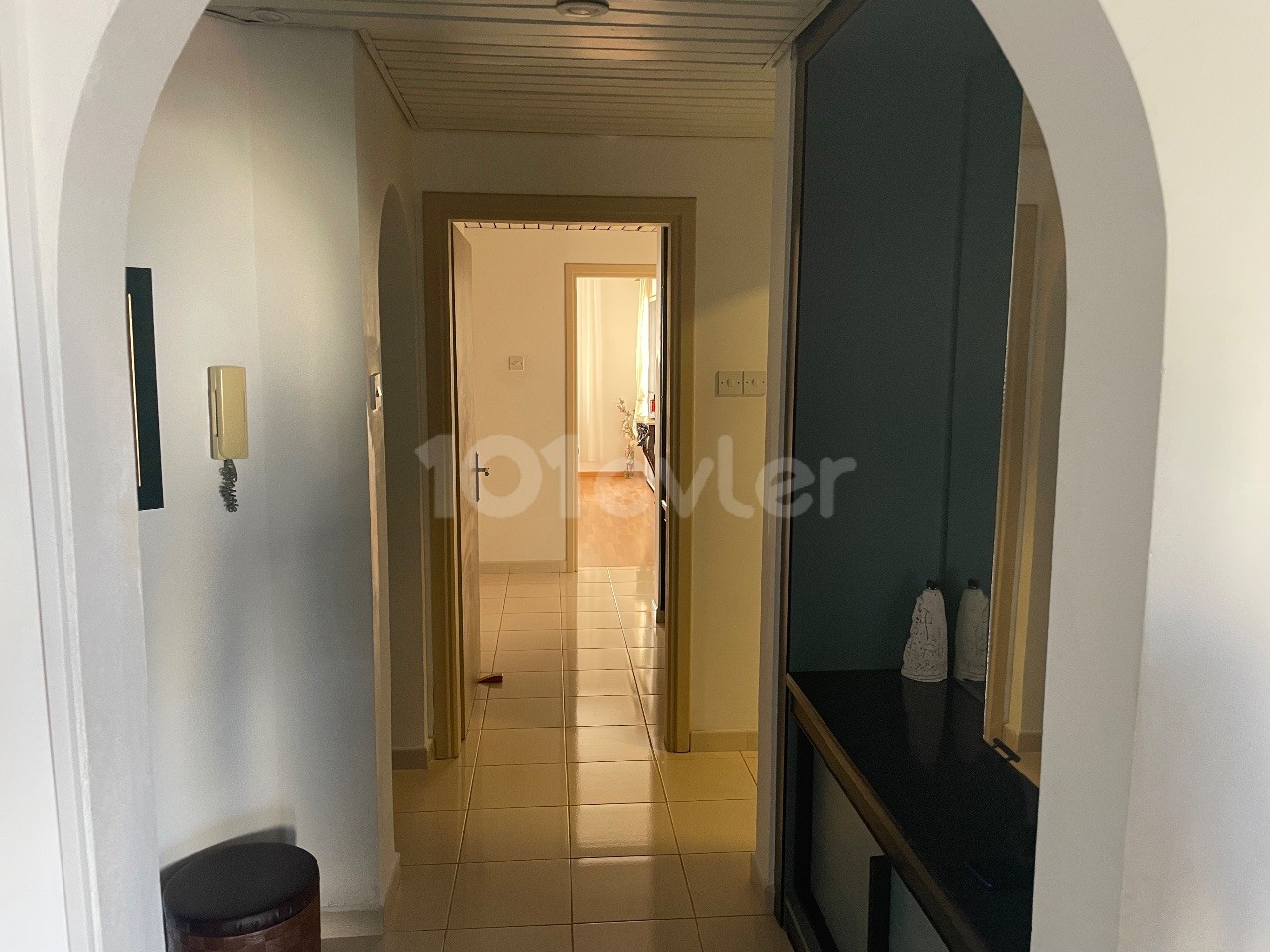 Girne Kaşkar Court bölgesinde kiralık 3+1 daire