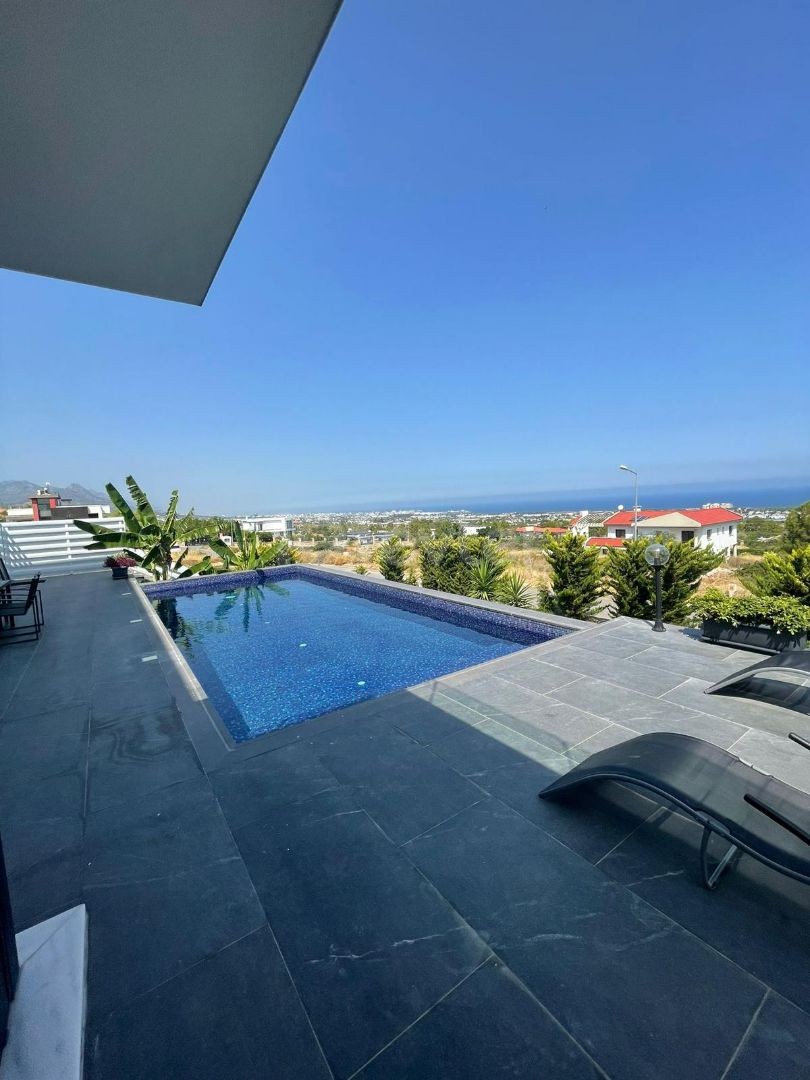 4+ 1 Villa with Luxury Pool for rent in Çatalköy ** 