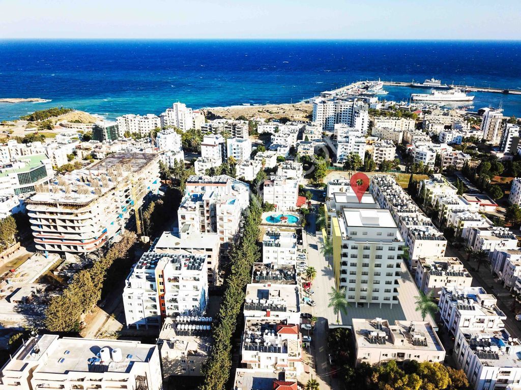 Girne merkezde 2 yatak odalı daire- Yatırım fırsatı!