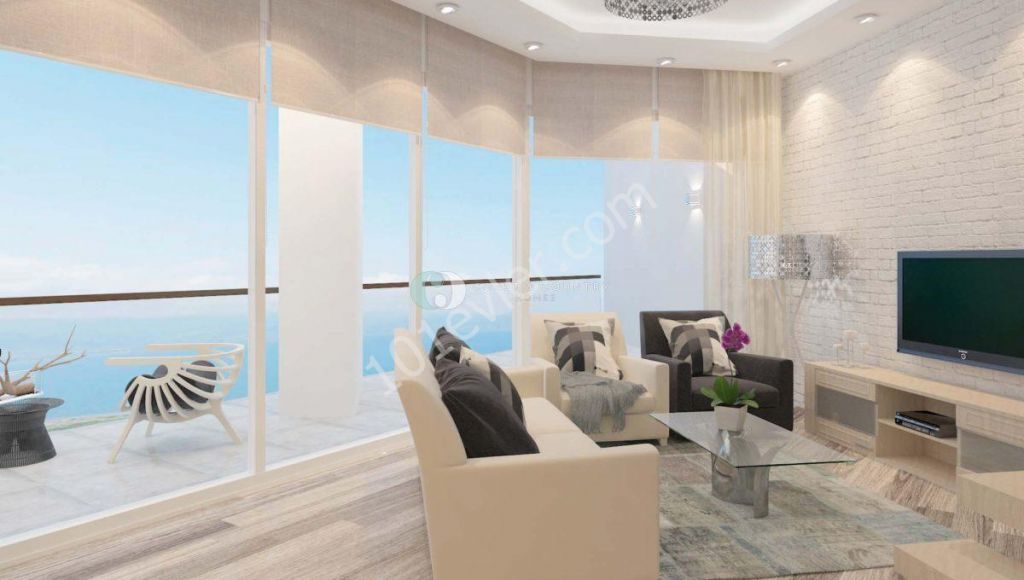 Gaziveren, 2+1 deniz  manzaralı yeni penthouse - inanılmaz fiyat