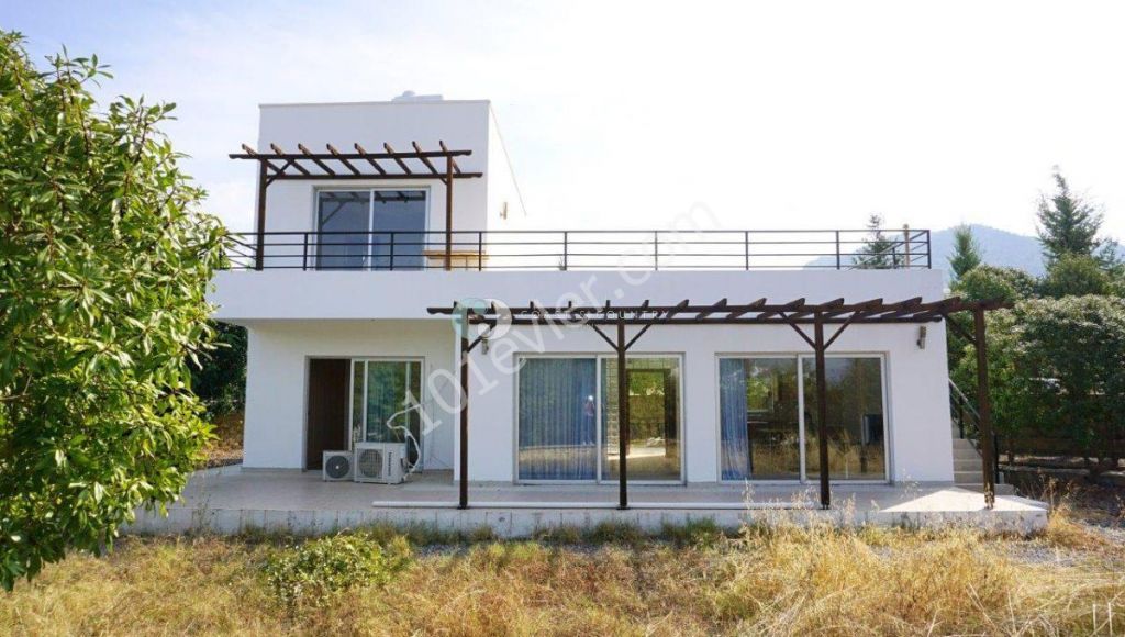 3+1 satılık villa, Bahçeli