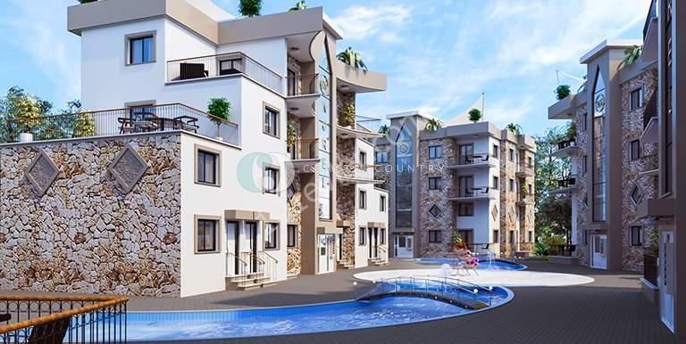 New One Bedroom Apartments in Alsancak