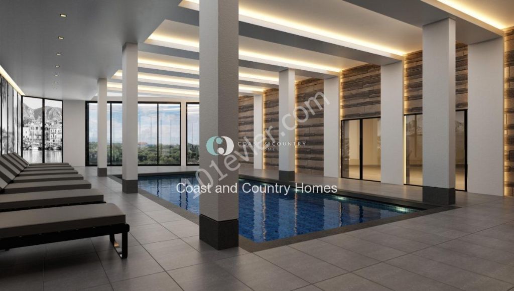 3+1 penthouse, özel çatı terası, ortak havuz, lüks site