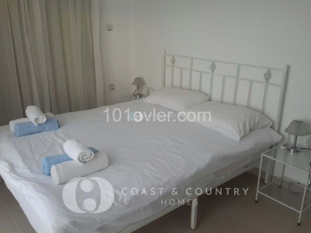 Fully Furnished 2 Bed Penthouse on Beachfront Resort * Turkish Title Deeds Ready